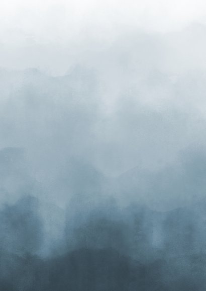 Trouwkaart Scandinavisch met pijlen staand Achterkant