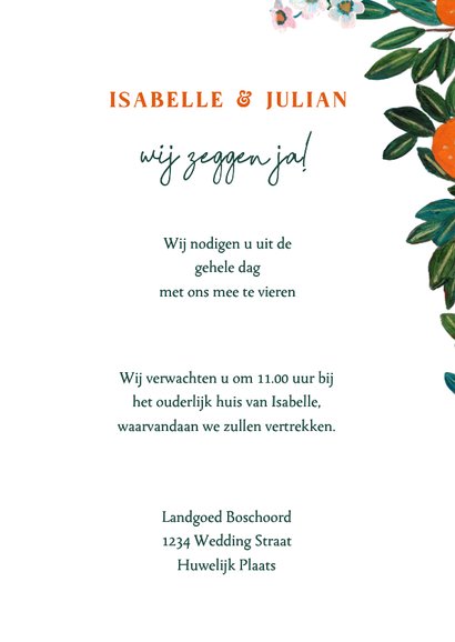 Trouwkaart That's Amore Zomer 3