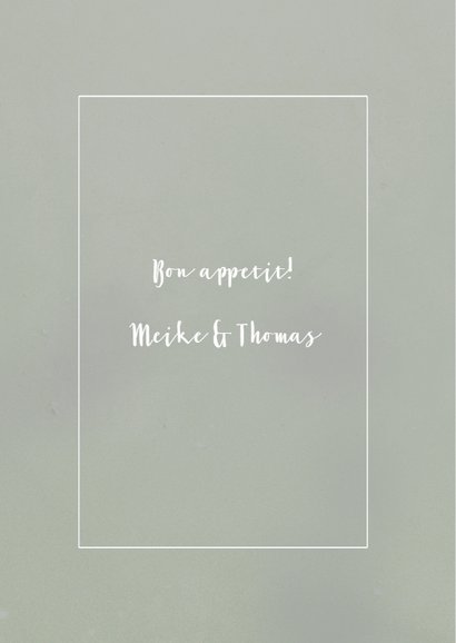 Trouwmenu bloemen aquarelstijl licht 2