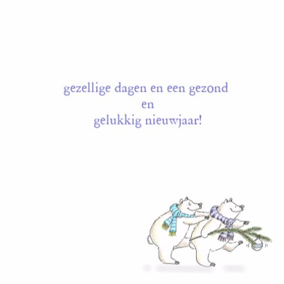 Twee kerstbeertjes 3
