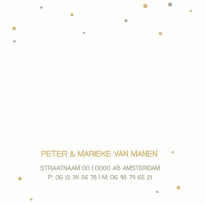 Tweeling geboortekaart meisjes 2