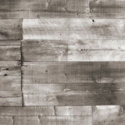 Tweeling geboortekaartje Hout 1L Achterkant