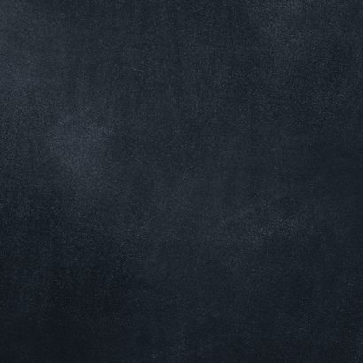 Typografische kerstkaart 2026 op krijtbord Achterkant