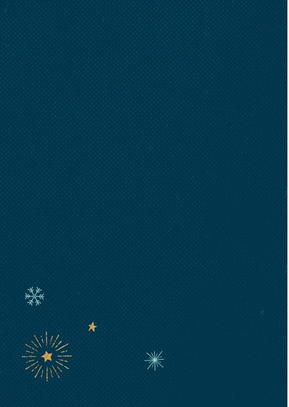 Typografische kerstkaart met sneeuwvlokken 2