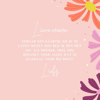Typografische moederdagkaart best mom 3