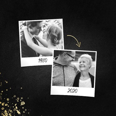 Uitnodiging 1980/2020 jubileum met spetters 2