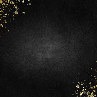 Uitnodiging 1986/2026 jubileum met spetters Achterkant