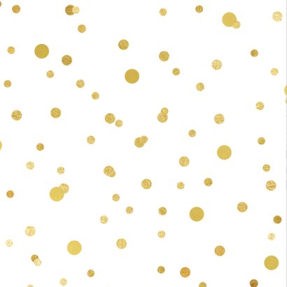 Uitnodiging 50 met ballonnen en confetti 2