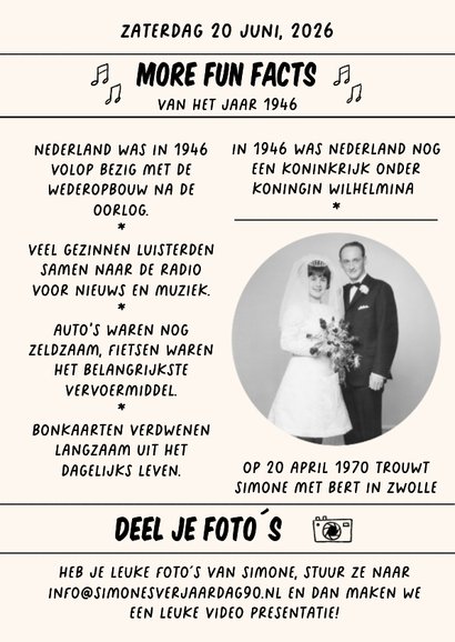 Uitnodiging 80 jaar krant van toen in 1946 2
