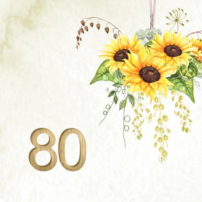 Uitnodiging 80 jaar zonnebloemen 2