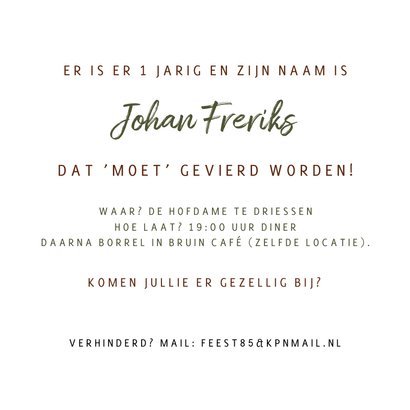 Uitnodiging 85 vogels en het bos 3