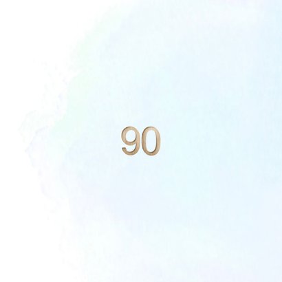 Uitnodiging 90 jaar anemonen Achterkant