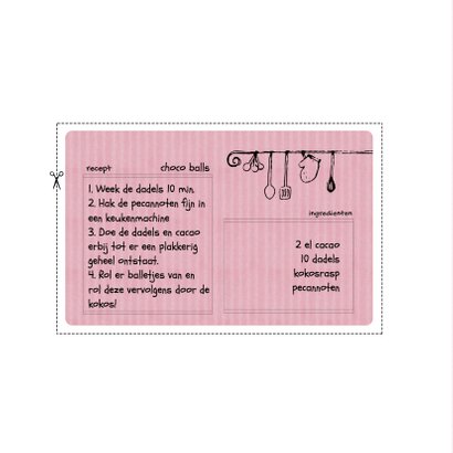Uitnodiging bakfeestje - SV 2