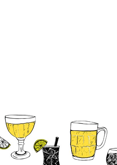 Uitnodiging bier en cocktails 2