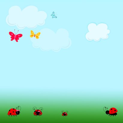 Uitnodiging bloemen-beestjes 2