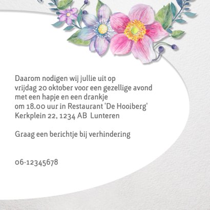 Uitnodiging Clematis 50 jaar 3
