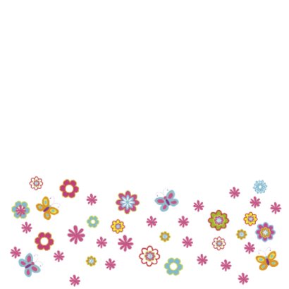 uitnodiging communie bloemen 2