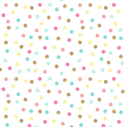 Uitnodiging confetti feest 2