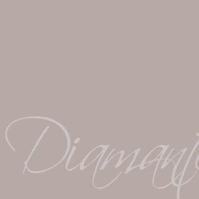 uitnodiging diamanten huwelijk 2