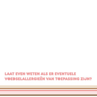 Uitnodiging Etentje Letters Lekker 2