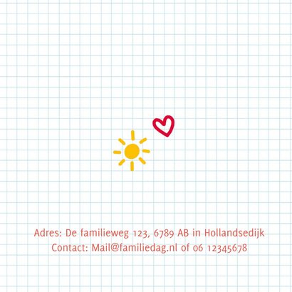 Uitnodiging - Familiedag tekst 2