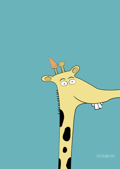 Uitnodiging Feesie de la giraffe! 2