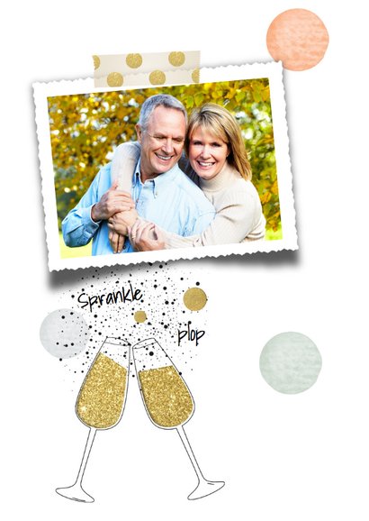 Uitnodiging feest - confetti 2