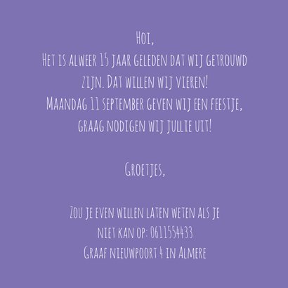 Uitnodiging feestje of je er naar Toekan? 3