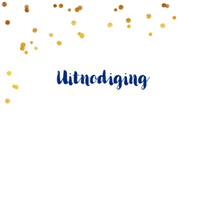 Uitnodiging feestje samen fotocollage 2