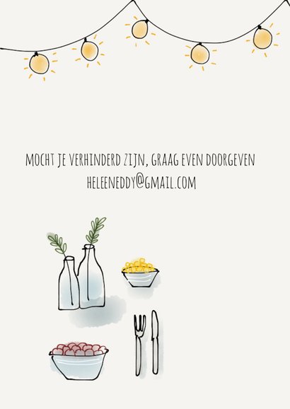 Uitnodiging gedekte tafel 2