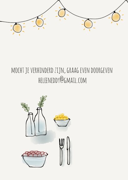 Uitnodiging gedekte tafel 2
