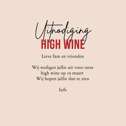 Uitnodiging high wine  3