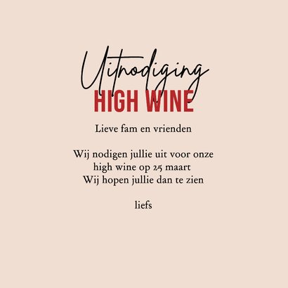 Uitnodiging high wine  3