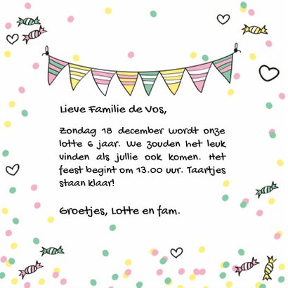 Uitnodiging hip kinderfeestje 3