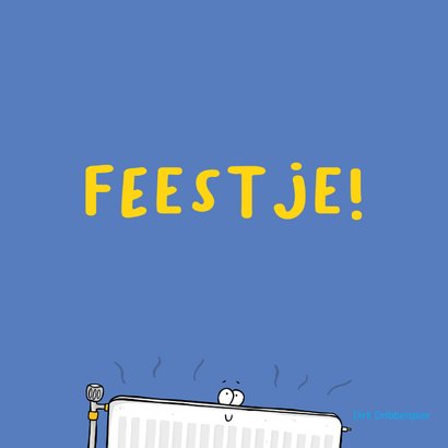 Uitnodiging house(ver)warming feestje 2