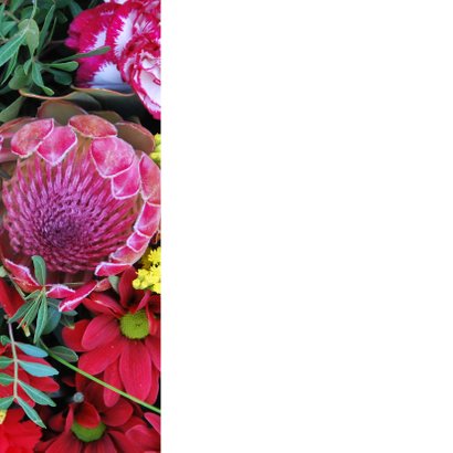 Uitnodiging jubileum bloem av 2