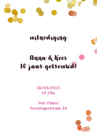 Uitnodiging jubileum pasfoto 3