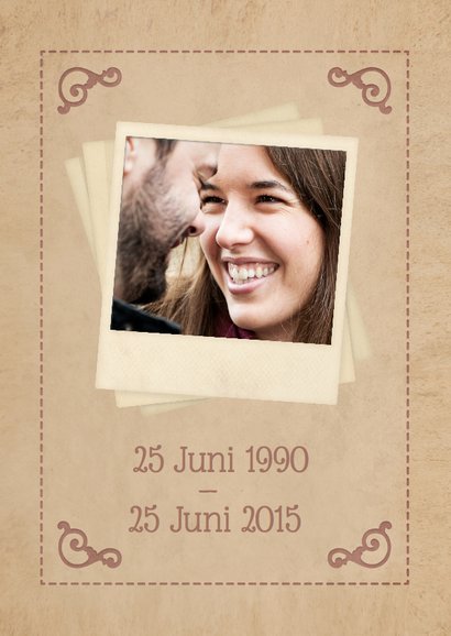 Uitnodiging Jubileum poster 1LS3 2