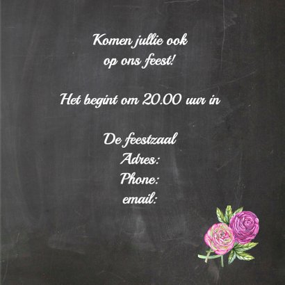 Uitnodiging jubileum vijftig 3