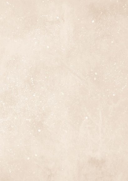 Uitnodiging jubileumfeest 10 jaar beige liefde hart Achterkant