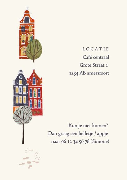 Uitnodiging kerst buurtfeest grachtenpanden 2