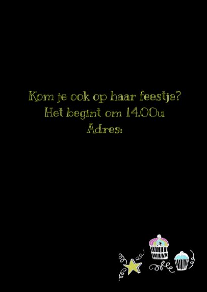 Uitnodiging kinderfeestje tekst 3