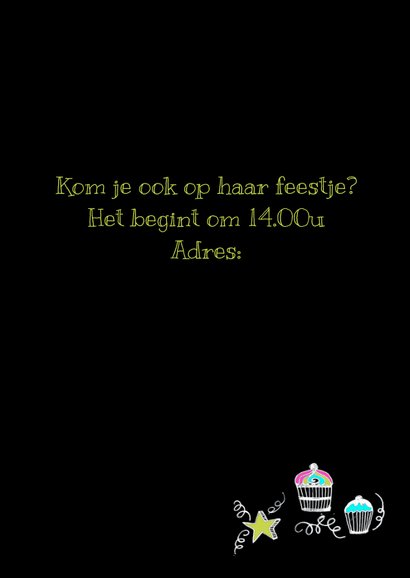Uitnodiging kinderfeestje tekst 3