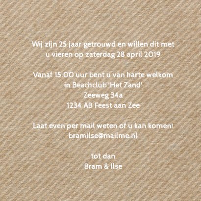 Uitnodiging kraft label - LO 3