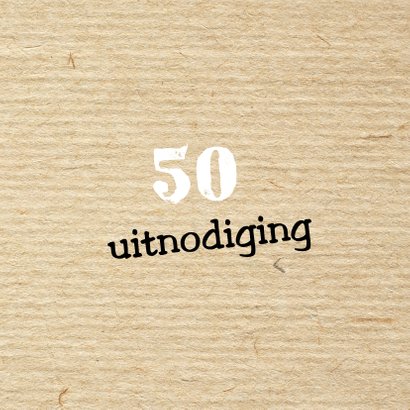 uitnodiging - kraft print LO 2