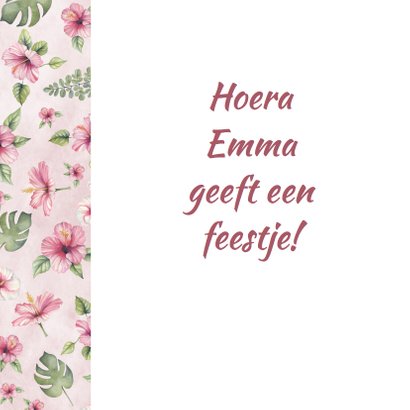Uitnodiging kraftlabel foto 2