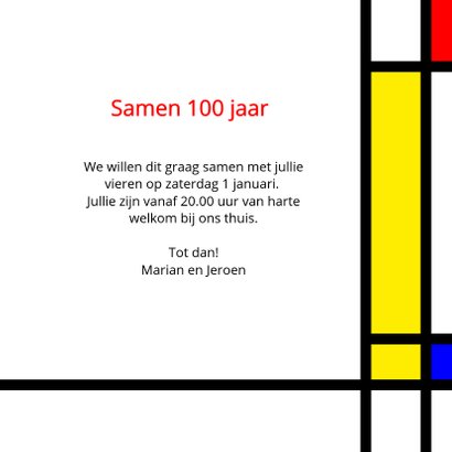 Uitnodiging Mondriaan samen 100 3