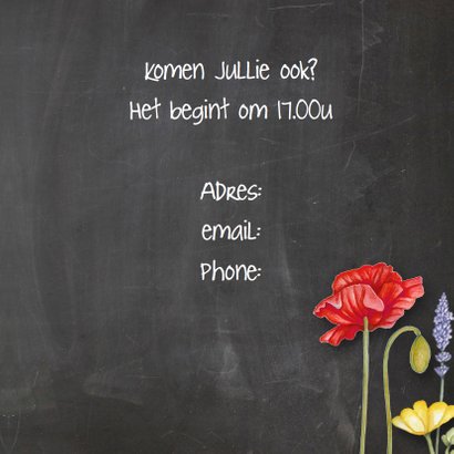 Uitnodiging pensioen klaprozen 3
