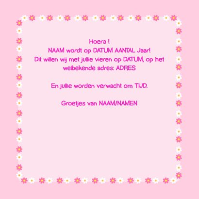Uitnodiging prinses- TW 3
