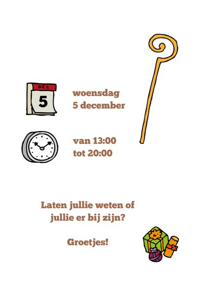 Uitnodiging Sinterklaas Kaartlezen 3